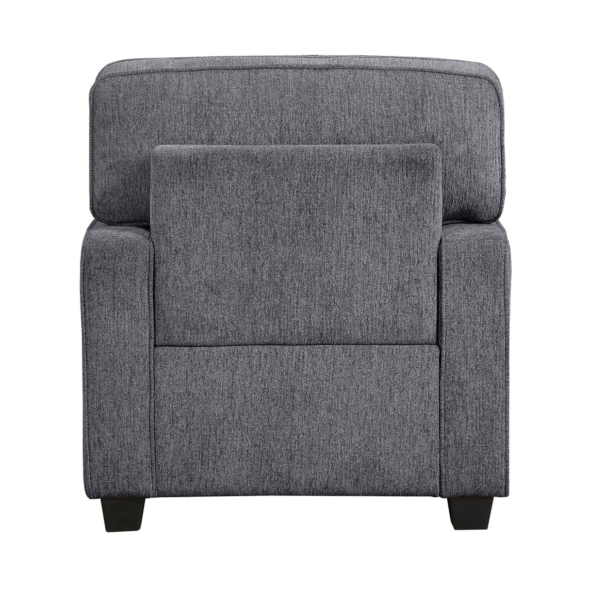 Frances Dark Gray Chair by Homelegance at Eve Furniture