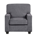 Frances Dark Gray Chair by Homelegance at Eve Furniture