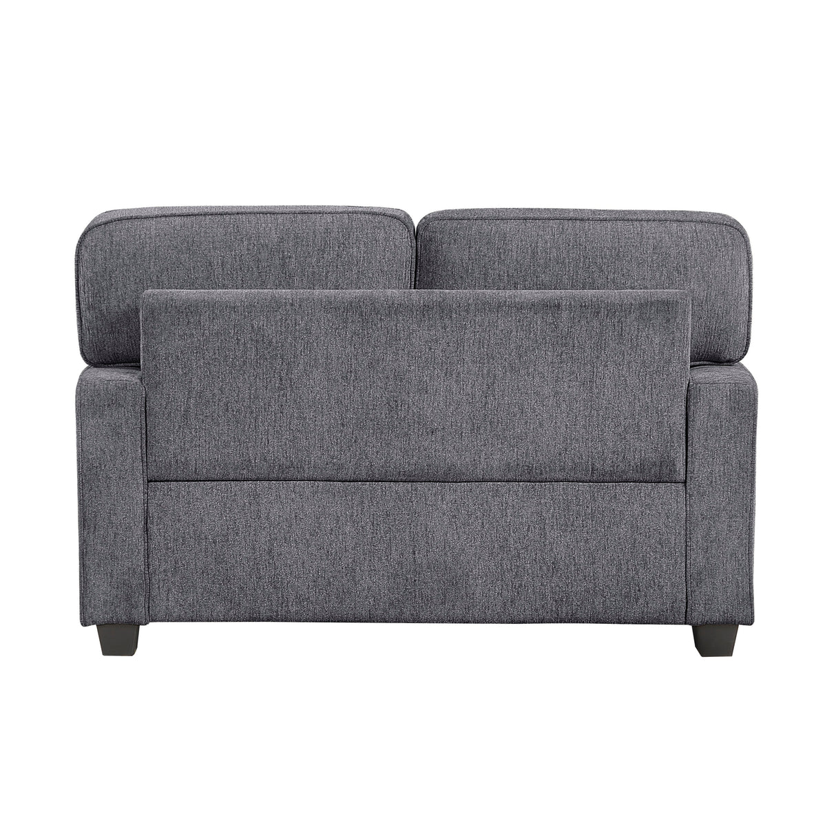 Frances Dark Gray Loveseat by Homelegance at Eve Furniture