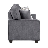 Frances Dark Gray Modern Living Room Set by Homelegance at Eve Furniture