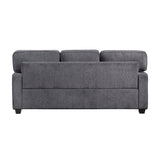 Frances Dark Gray Modern Living Room Set by Homelegance at Eve Furniture