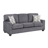 Frances Dark Gray Sofa by Homelegance at Eve Furniture