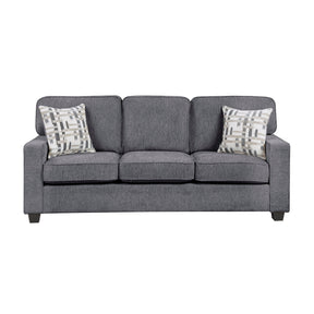 Frances Dark Gray Sofa by Homelegance at Eve Furniture