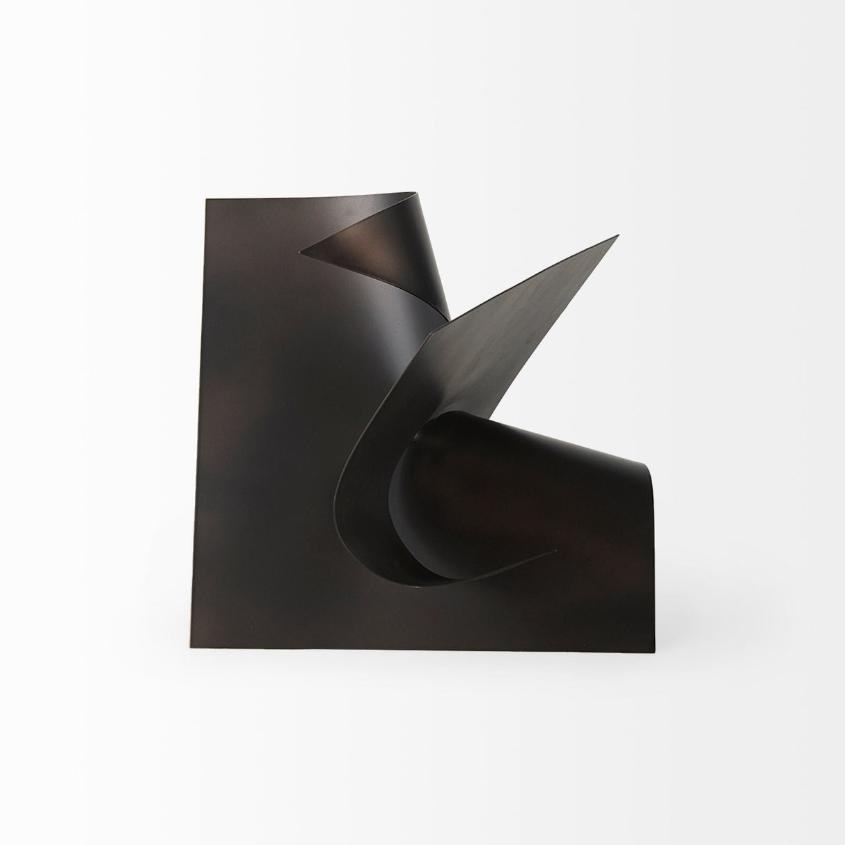 Francesca Black Metal Sculptural Decorative Object by Mercana at Eve Furniture