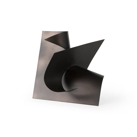 Francesca Black Metal Sculptural Decorative Object by Mercana at Eve Furniture