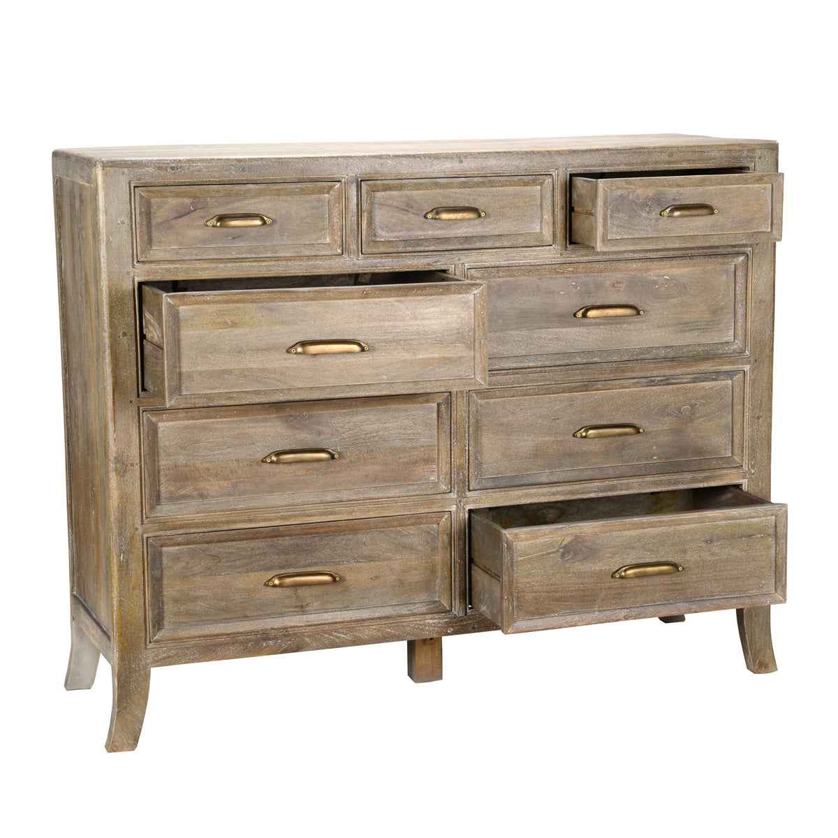 Francesca Distressed Brown Dresser by Classic Home at Eve Furniture