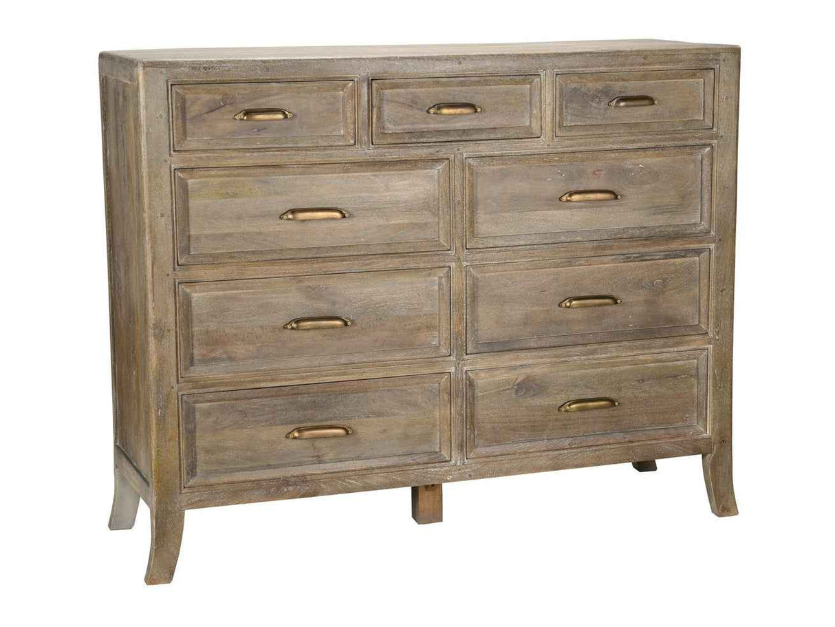 Francesca Distressed Brown Dresser by Classic Home at Eve Furniture