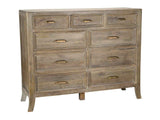 Francesca Distressed Brown Dresser by Classic Home at Eve Furniture