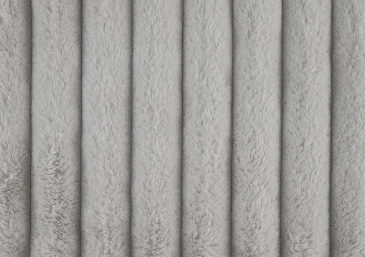 Francine Gray Chenille Swivel Chair by Homelegance at Eve Furniture