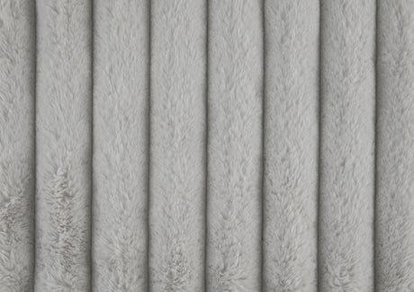 Francine Gray Chenille Swivel Chair by Homelegance at Eve Furniture