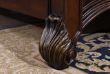 Francione Dark Cherry 5-Piece Queen Bedroom Set by Furniture of America at Eve Furniture