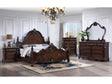 Francione Dark Cherry 4-Piece Queen Bedroom Set by Furniture of America at Eve Furniture