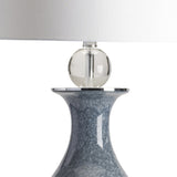 Francis Blue Table Lamp by Crestview at Eve Furniture