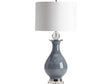 Francis Blue Table Lamp by Crestview at Eve Furniture