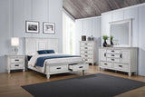 Franco Antique White 2-Drawer Nightstand by Coaster at Eve Furniture
