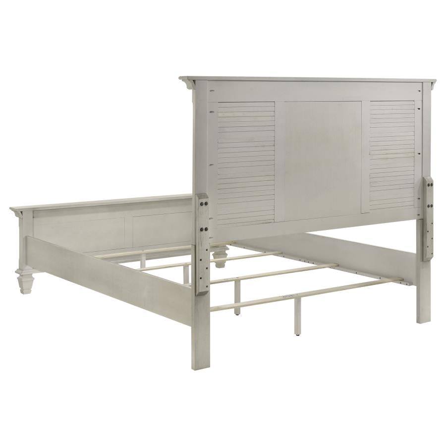 Franco Antique White 4-Piece California King Storage Bedroom Set by Coaster at Eve Furniture