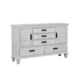 Franco Antique White 5-Drawer Dresser by Coaster at Eve Furniture