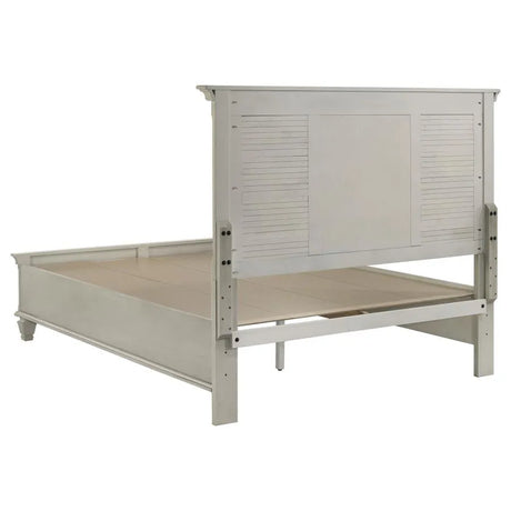 Franco Antique White 5-Piece Queen Storage Bedroom Set by Coaster at Eve Furniture