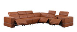 Franco Carmel 7-Piece 3 Power Reclining Sectional by New Era Innovations at Eve Furniture