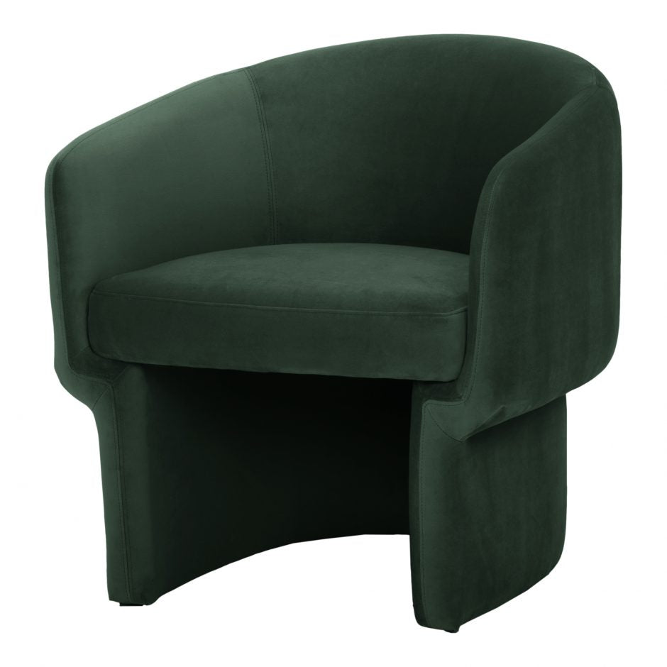 Franco Chair Dark Green by Moe's Home at Eve Furniture
