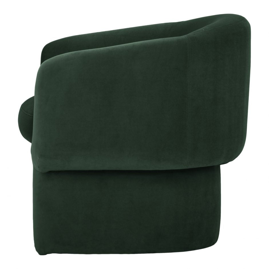 Franco Chair Dark Green by Moe's Home at Eve Furniture