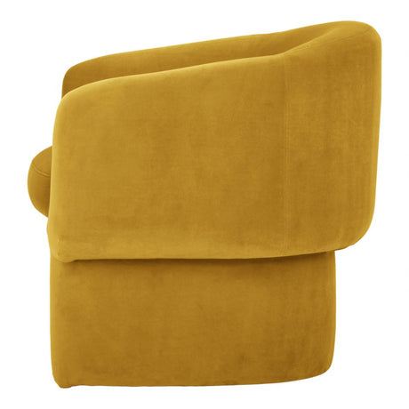 Franco Chair Mustard by Moe's Home at Eve Furniture