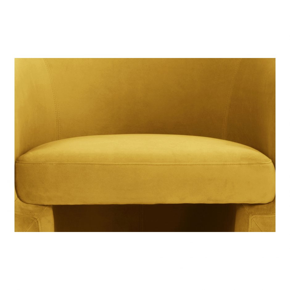Franco Chair Mustard by Moe's Home at Eve Furniture