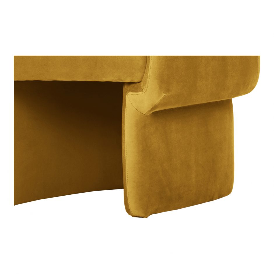 Franco Chair Mustard by Moe's Home at Eve Furniture