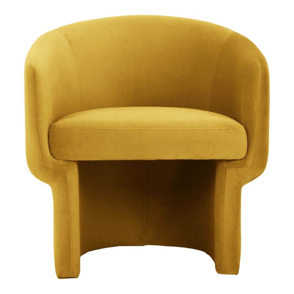 Franco Chair Mustard by Moe's Home at Eve Furniture