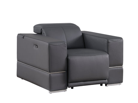 Franco Grey Power Reclining Living Room Set by New Era Innovations at Eve Furniture