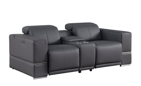 Franco Grey Power Reclining Living Room Set by New Era Innovations at Eve Furniture