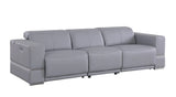 Franco Light Grey Power Reclining Living Room Set by New Era Innovations at Eve Furniture