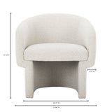 Franco Oyster Chair by Moe's Home at Eve Furniture