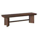 Franco Walnut Dining Bench by Homelegance at Eve Furniture