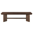 Franco Walnut Dining Bench by Homelegance at Eve Furniture