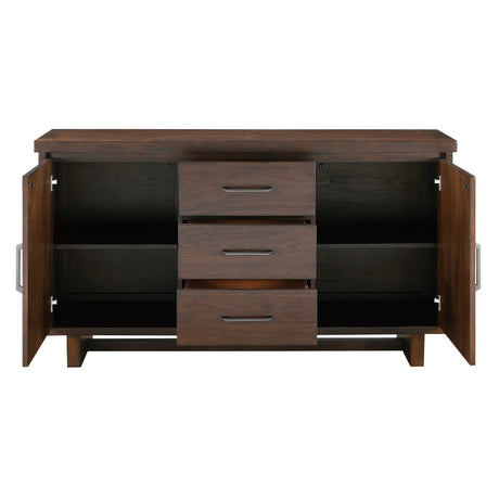 Franco Walnut Dining Server by Homelegance at Eve Furniture