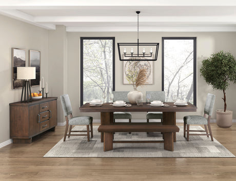 Franco Walnut Dining Server by Homelegance at Eve Furniture