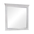 Franco White Antique Rectangular Mirror by Coaster at Eve Furniture