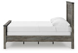 Frandern Black/Gray Full Panel Bed by Ashley at Eve Furniture