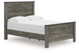 Frandern Black/Gray Full Panel Bed by Ashley at Eve Furniture