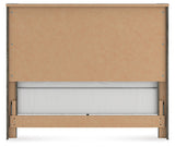 Frandern Black/Gray Queen Panel Bed by Ashley at Eve Furniture