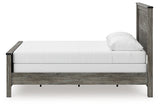 Frandern Black/Gray Queen Panel Bed by Ashley at Eve Furniture