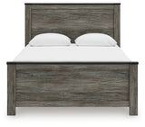 Frandern Black/Gray Queen Panel Bedroom Set by Ashley at Eve Furniture