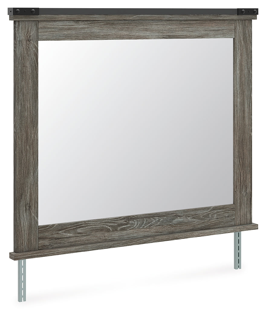 Frandern Black/Gray Youth Bookcase Panel Bedroom Set by Ashley at Eve Furniture