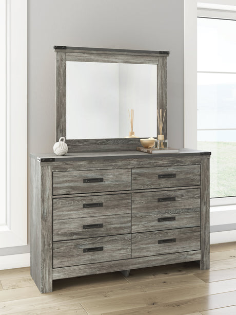 Frandern Black/Gray Youth Bookcase Panel Bedroom Set by Ashley at Eve Furniture