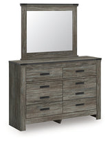 Frandern Black/Gray Youth Bookcase Panel Bedroom Set by Ashley at Eve Furniture