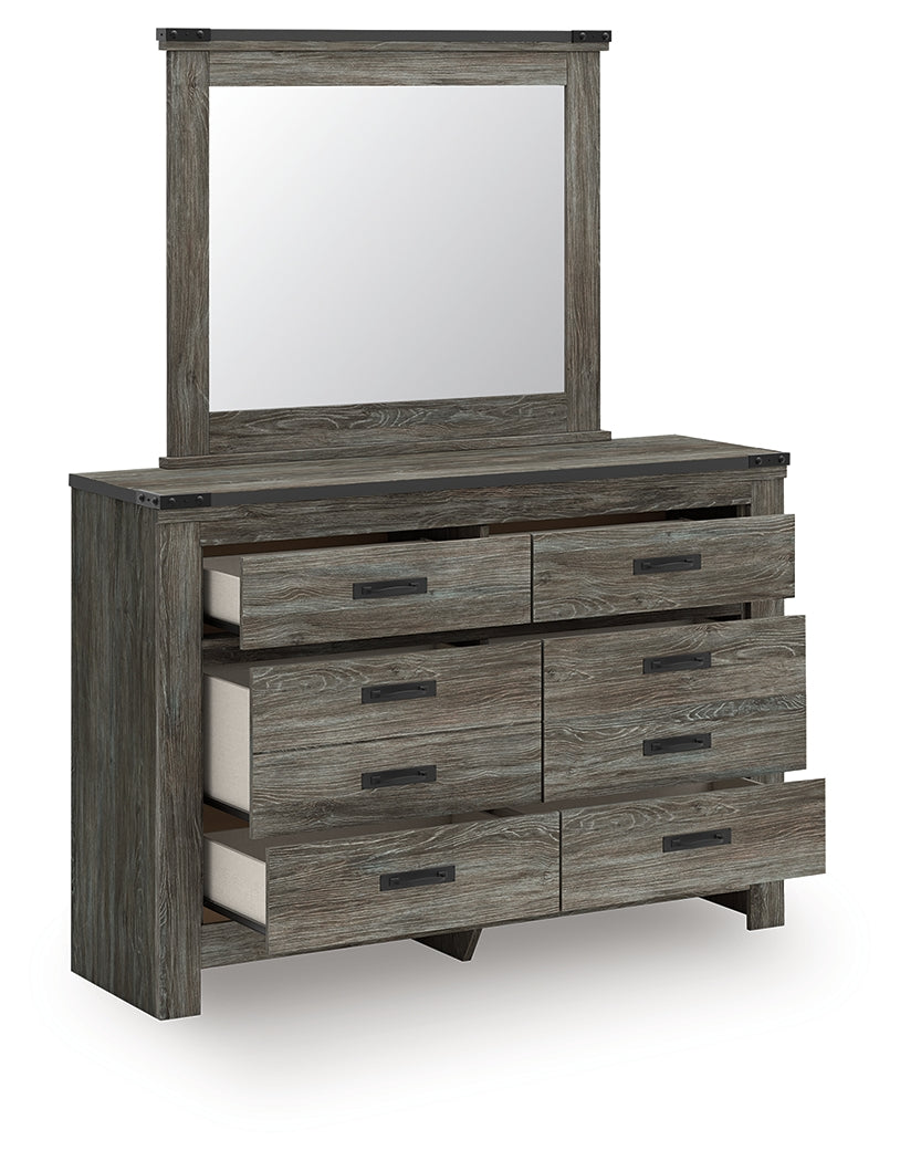 Frandern Black/Gray Youth Bookcase Panel Bedroom Set by Ashley at Eve Furniture
