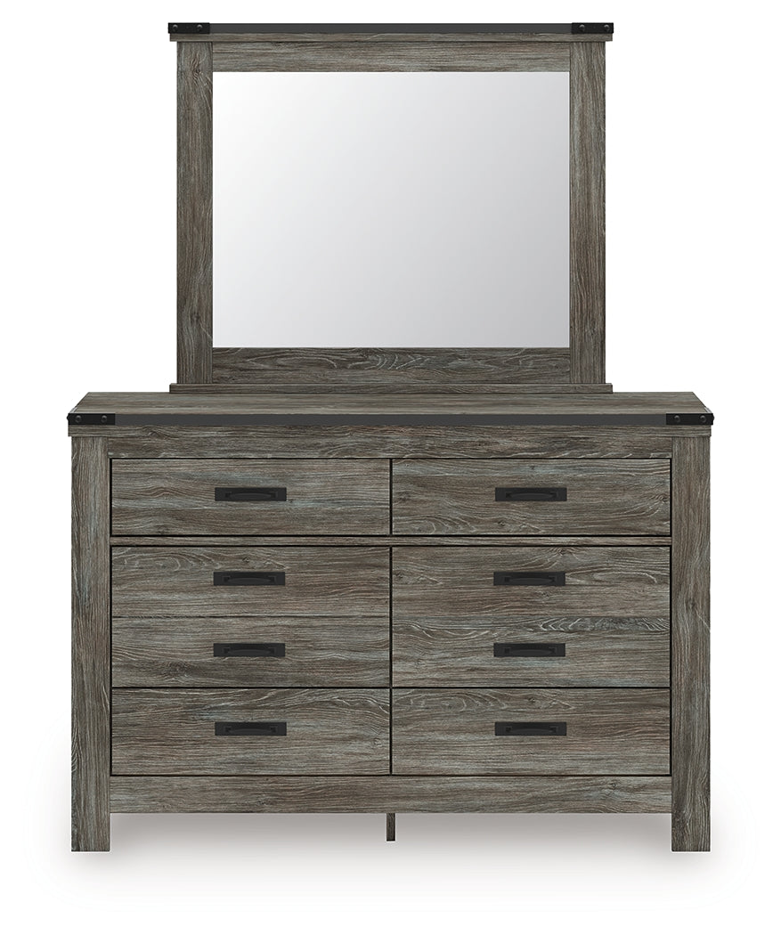 Frandern Black/Gray Youth Bookcase Panel Bedroom Set by Ashley at Eve Furniture