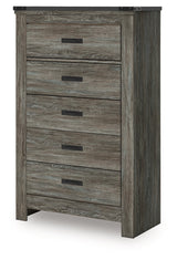 Frandern Black/Gray Youth Bookcase Panel Bedroom Set by Ashley at Eve Furniture