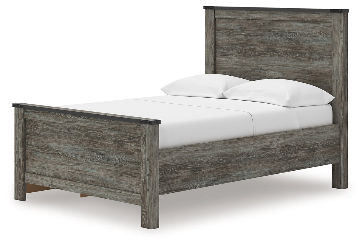 Frandern Black/Gray Youth Storage Platform Bedroom Set with 2 Drawers by Ashley at Eve Furniture